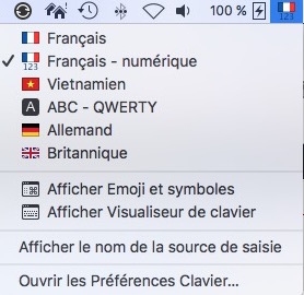 15 astuces sur Mac à connaître-Clavier "Français numérique"